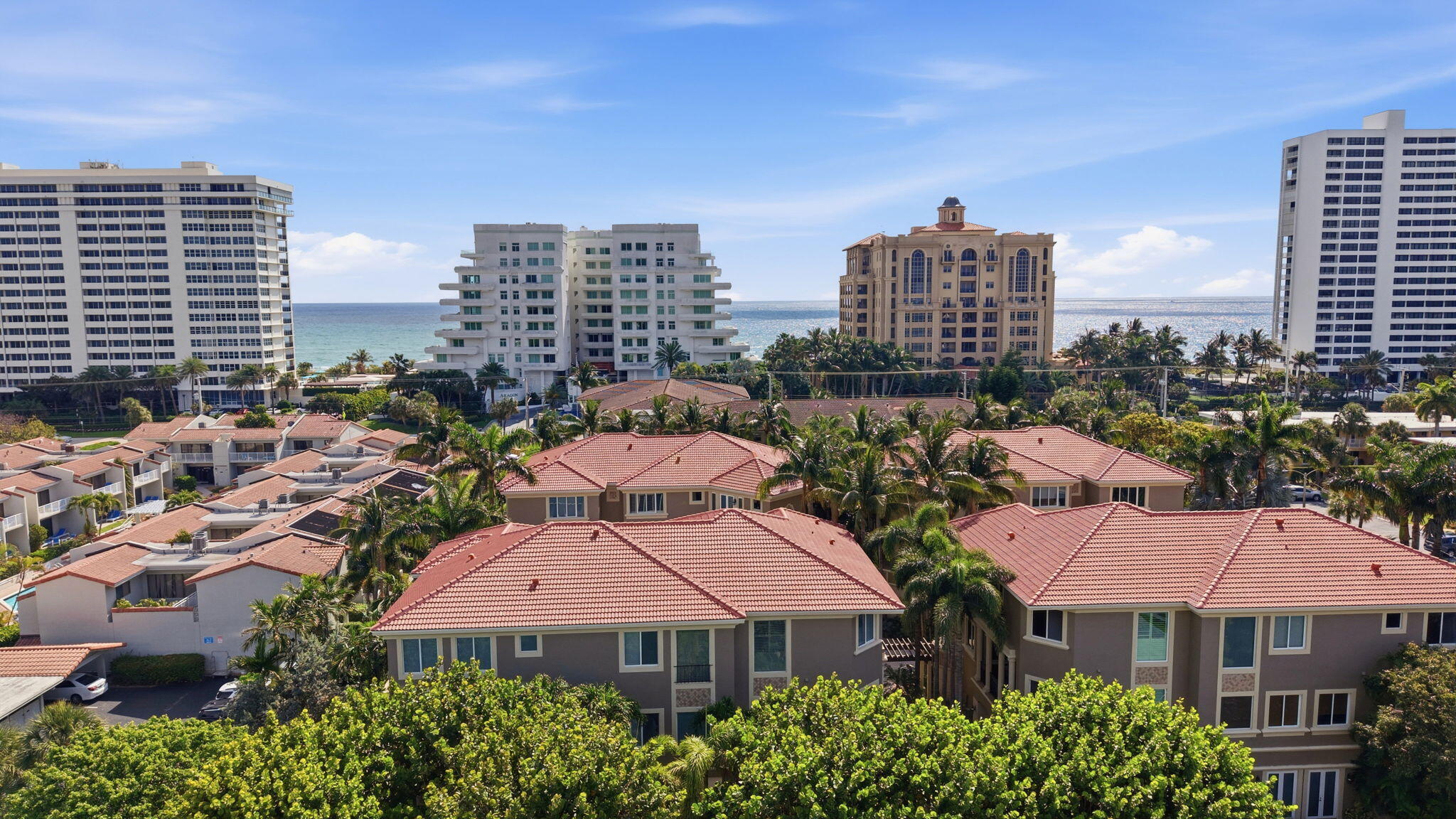 921 Osceola Drive, Unit 2 Boca Raton, FL 33432 - Photo 69 of 69 Aerial View