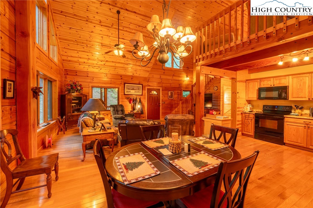 160 Capote Court Boone, NC 28607 - Photo 12 of 45 a view of a patio with swimming pool