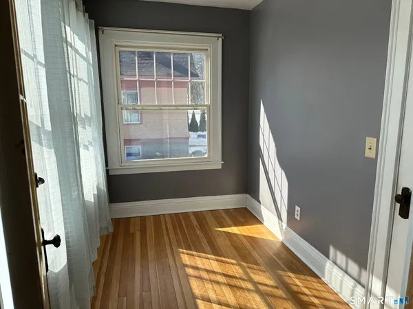 a view of wooden floor in a room