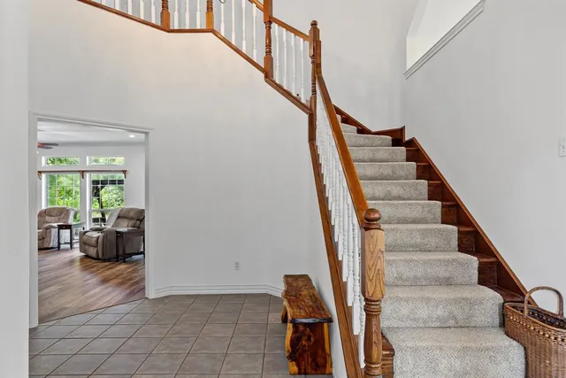 a view of entryway and hall