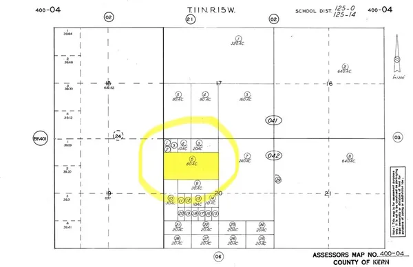 $195,000 | 0 West Side Of Double Mountain, Tehachapi, CA 93561