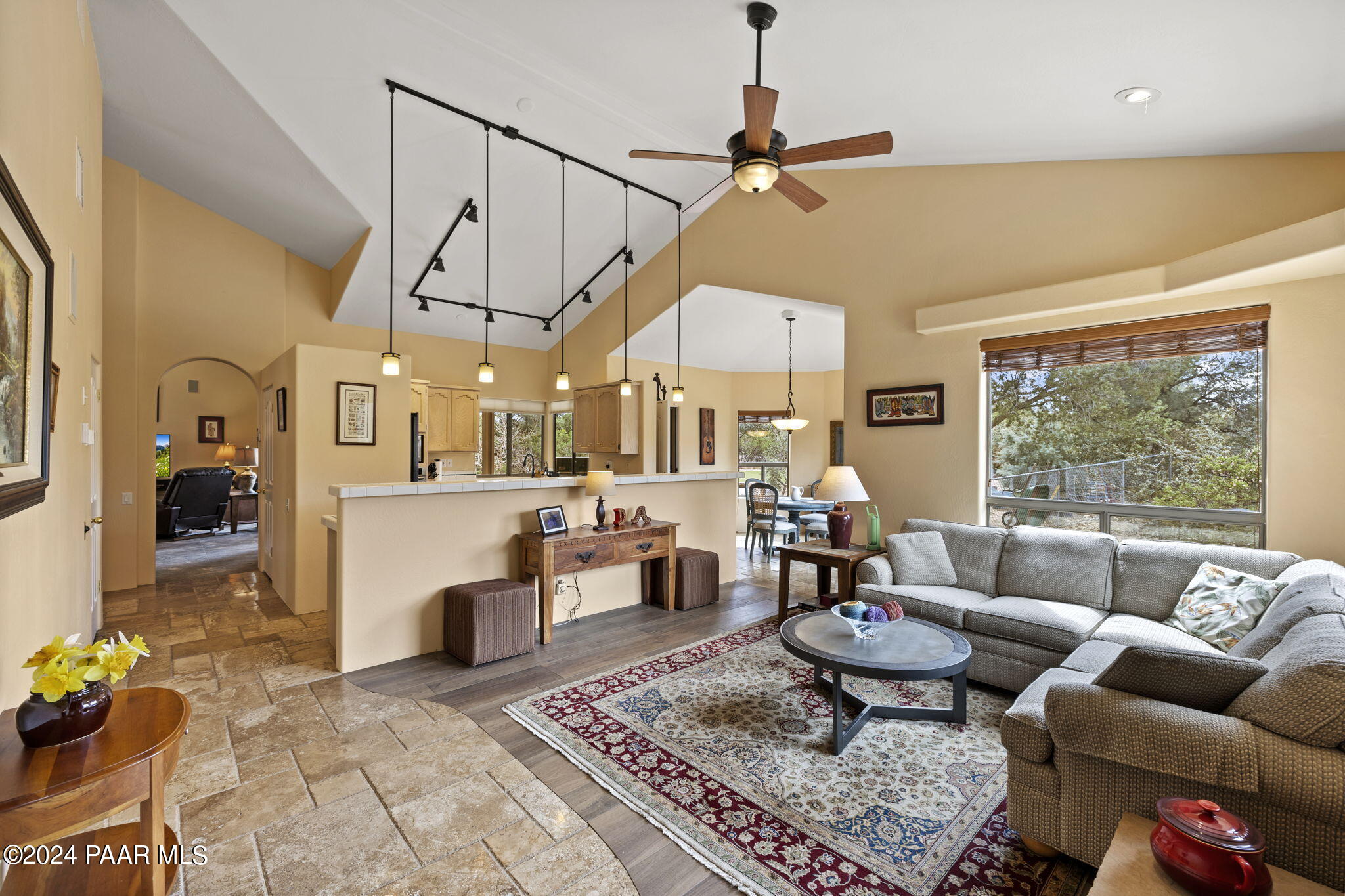 2147 West Post Oak Drive Prescott, AZ 86305 - Photo 11 of 59 a living room with furniture and a large window