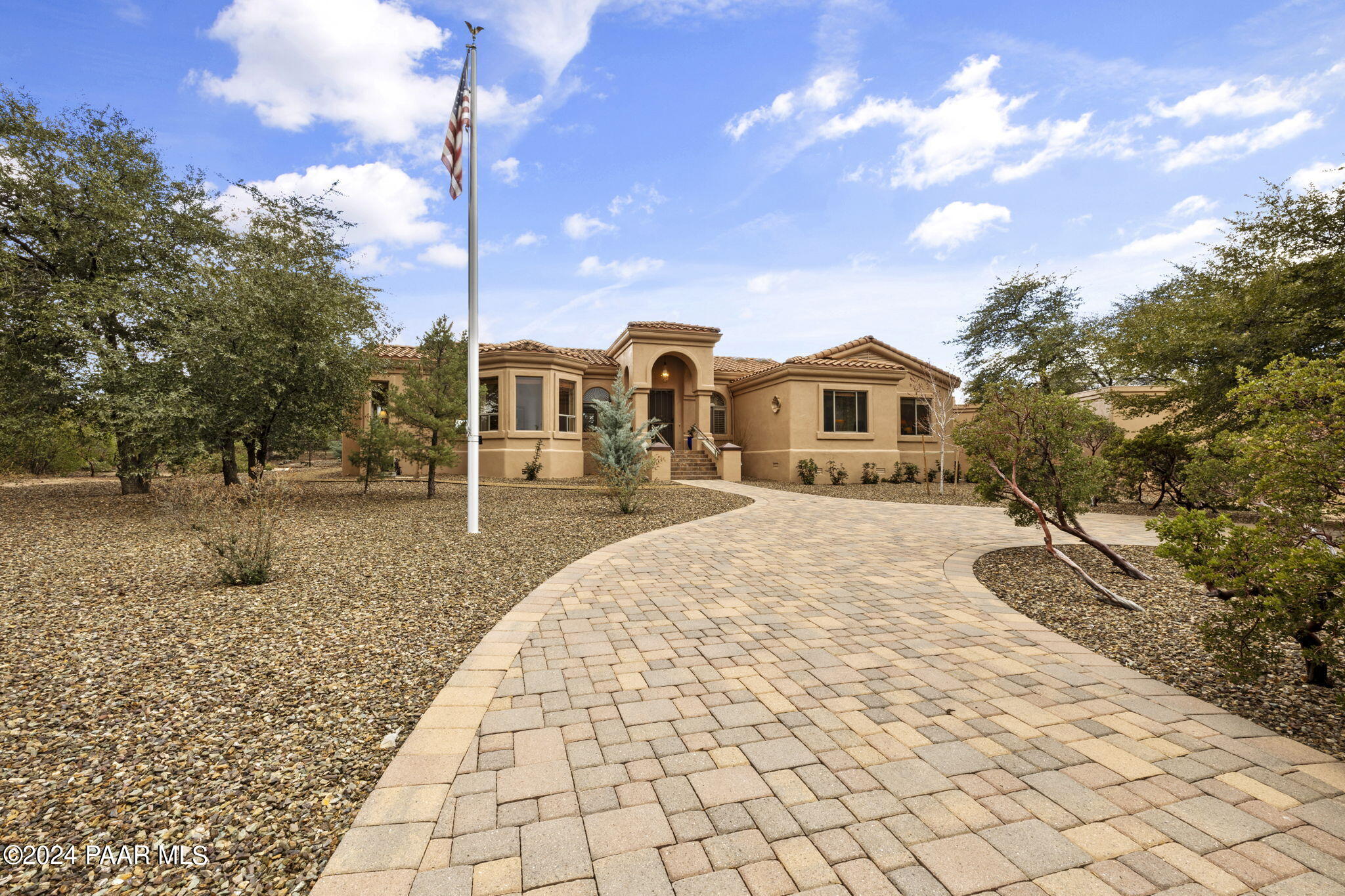 2147 West Post Oak Drive Prescott, AZ 86305 - Photo 2 of 59 a view of a town with large trees