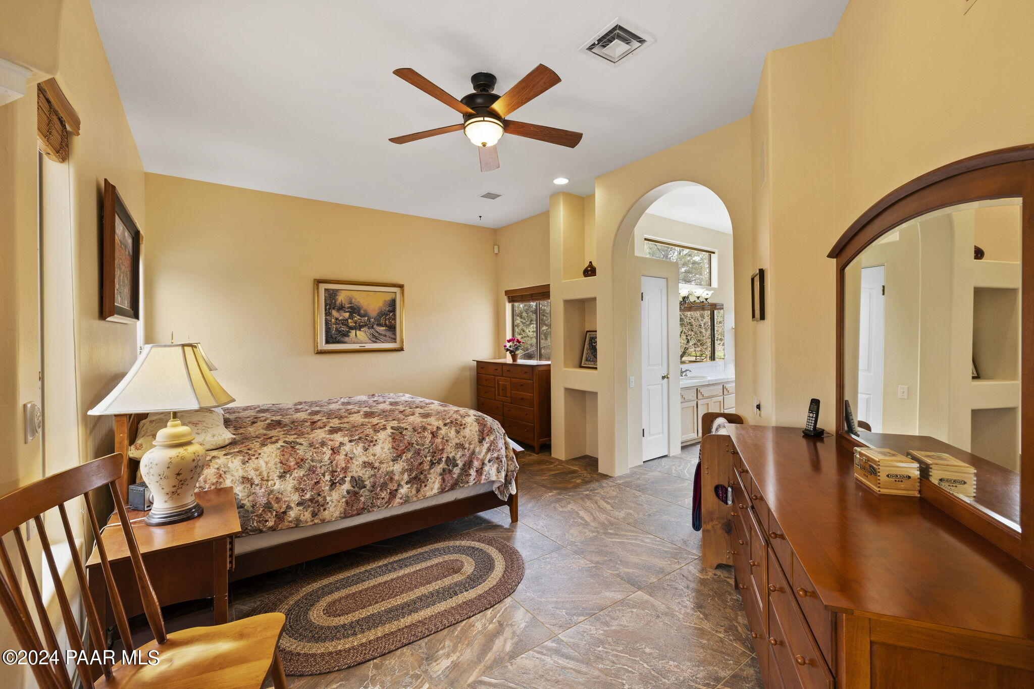 2147 West Post Oak Drive Prescott, AZ 86305 - Photo 23 of 59 a living room with furniture and a flat screen tv