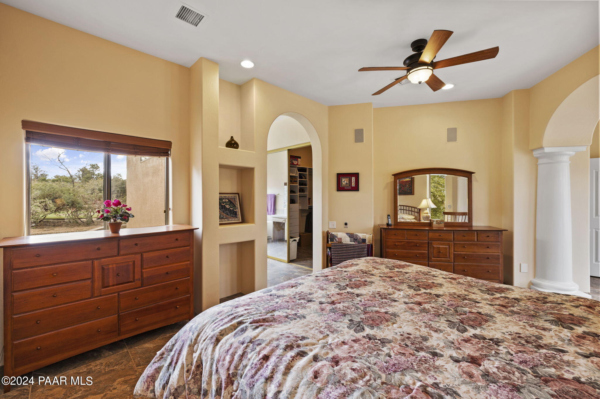 2147 West Post Oak Drive Prescott, AZ 86305 - Photo 25 of 59 a bedroom with a bed and a dresser