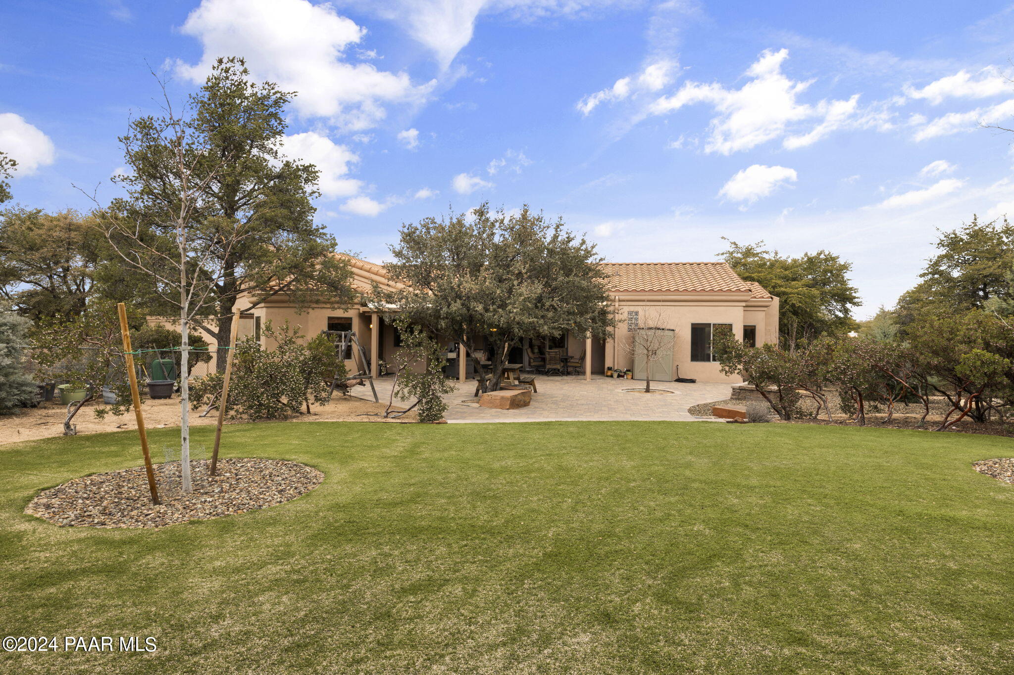 2147 West Post Oak Drive Prescott, AZ 86305 - Photo 46 of 59 a view of a house with backyard and sitting area