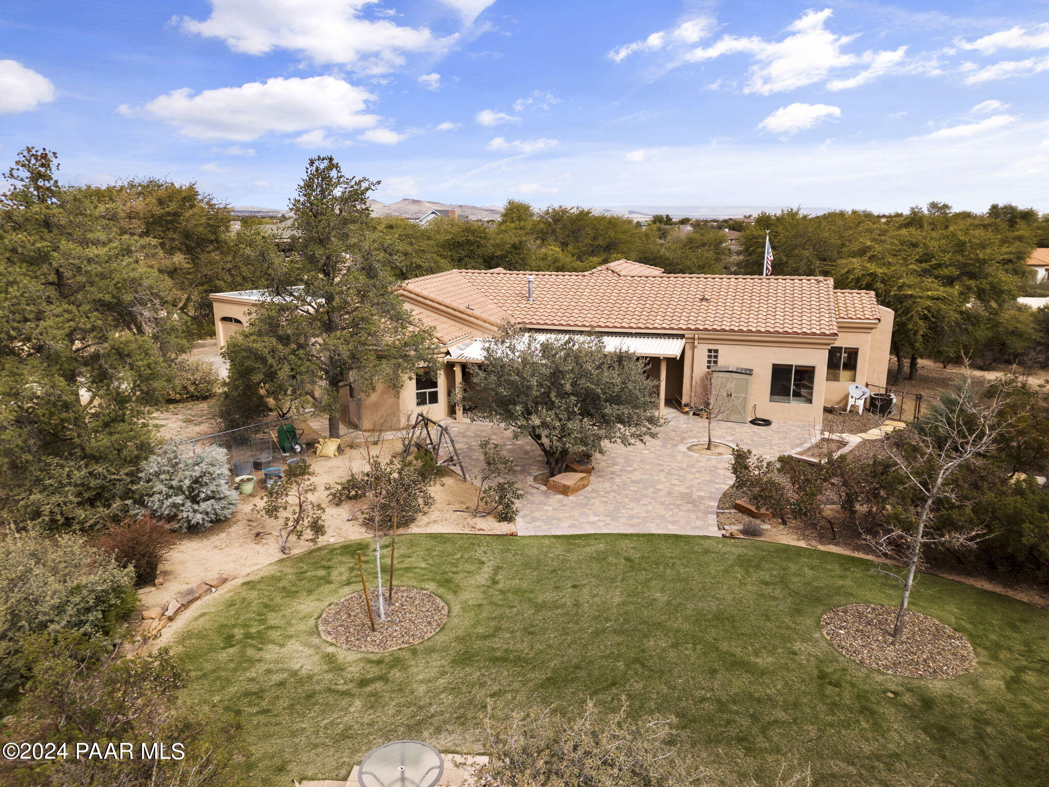 2147 West Post Oak Drive Prescott, AZ 86305 - Photo 53 of 59 a view of a house with a yard