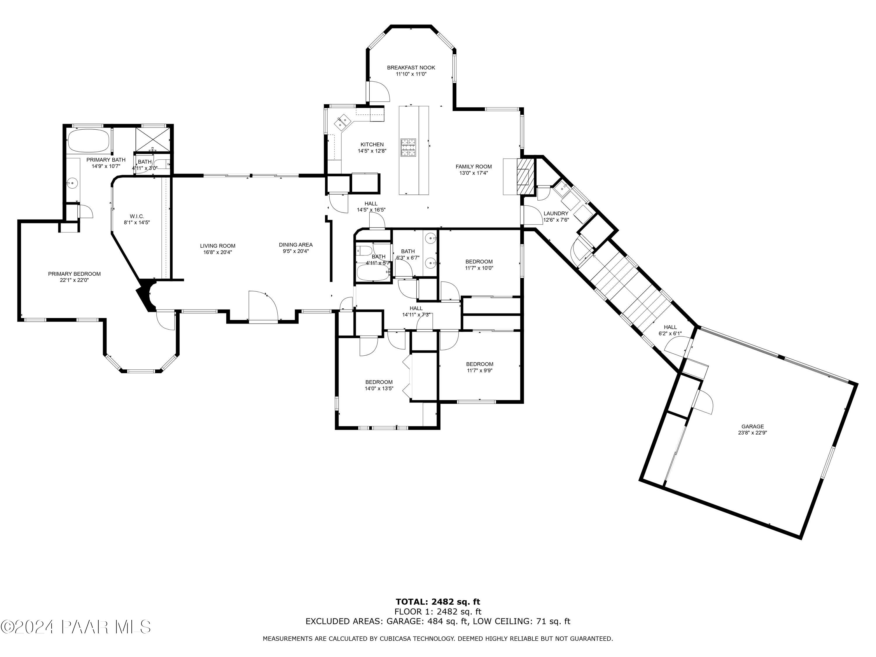2147 West Post Oak Drive Prescott, AZ 86305 - Photo 58 of 59 a picture of floor plan