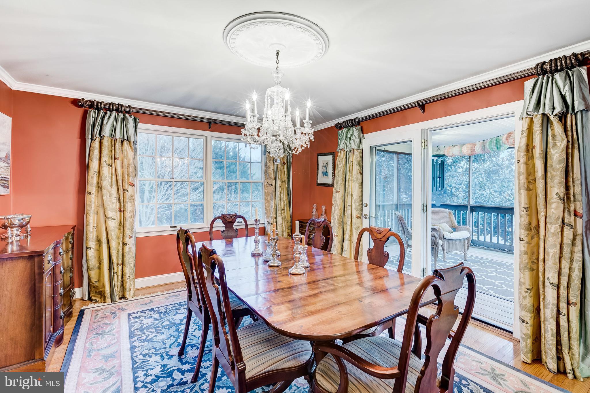 2635 Stockton Road Phoenix, MD 21131 - Photo 14 of 26 a view of a dining room with furniture window and outside view