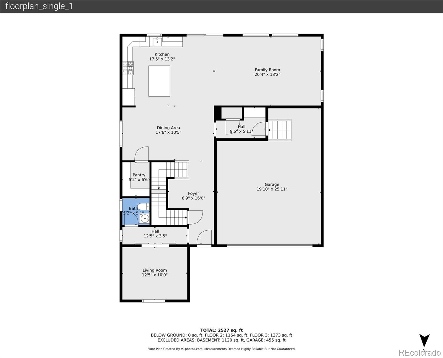 15902 Stringhalt Way Parker, CO 80134 - Photo 45 of 48 a picture of a floor plan