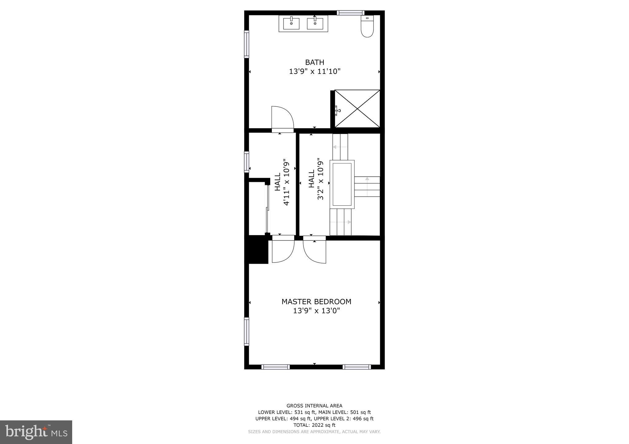 529 Mosher Street Baltimore, MD 21217 - Photo 27 of 30 Floor Plan