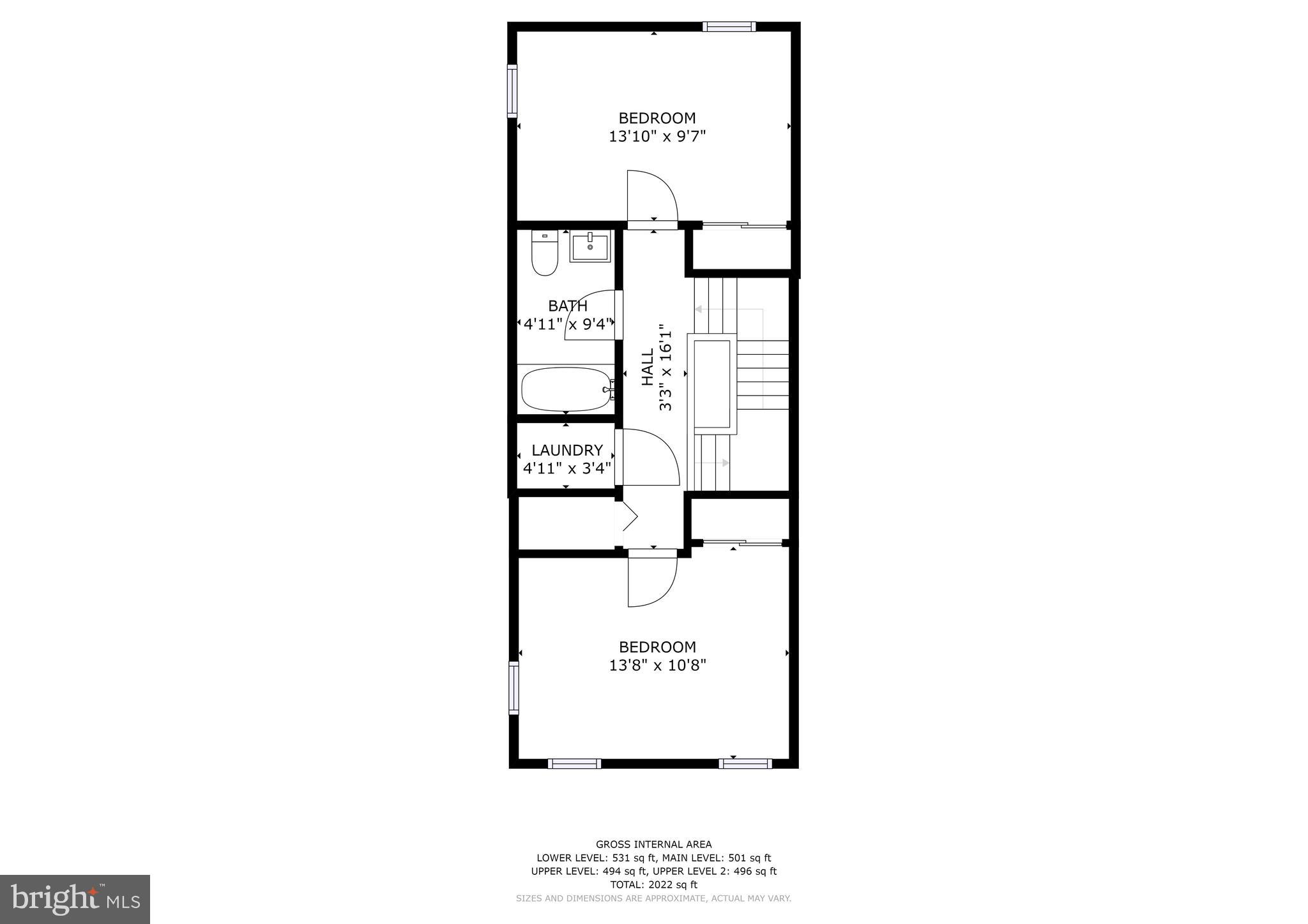 529 Mosher Street Baltimore, MD 21217 - Photo 28 of 30 Floor Plan