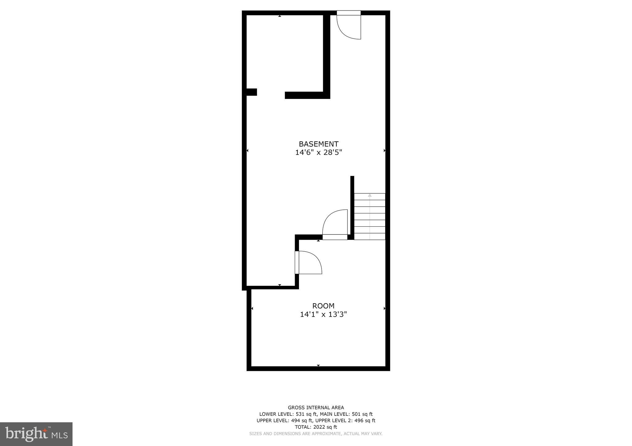 529 Mosher Street Baltimore, MD 21217 - Photo 29 of 30 Floor Plan