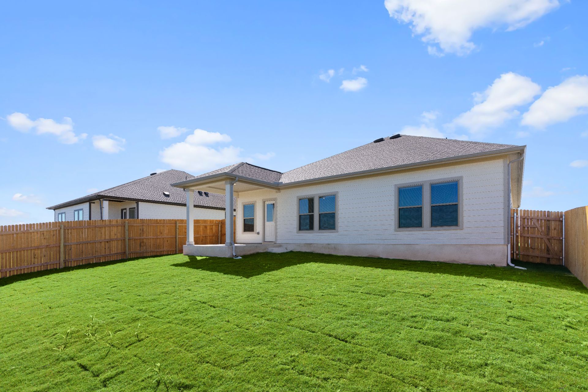 204 Sleep Hollow Jarrell, TX 76537 - Photo 21 of 24 Rear of Home and Private Backyard