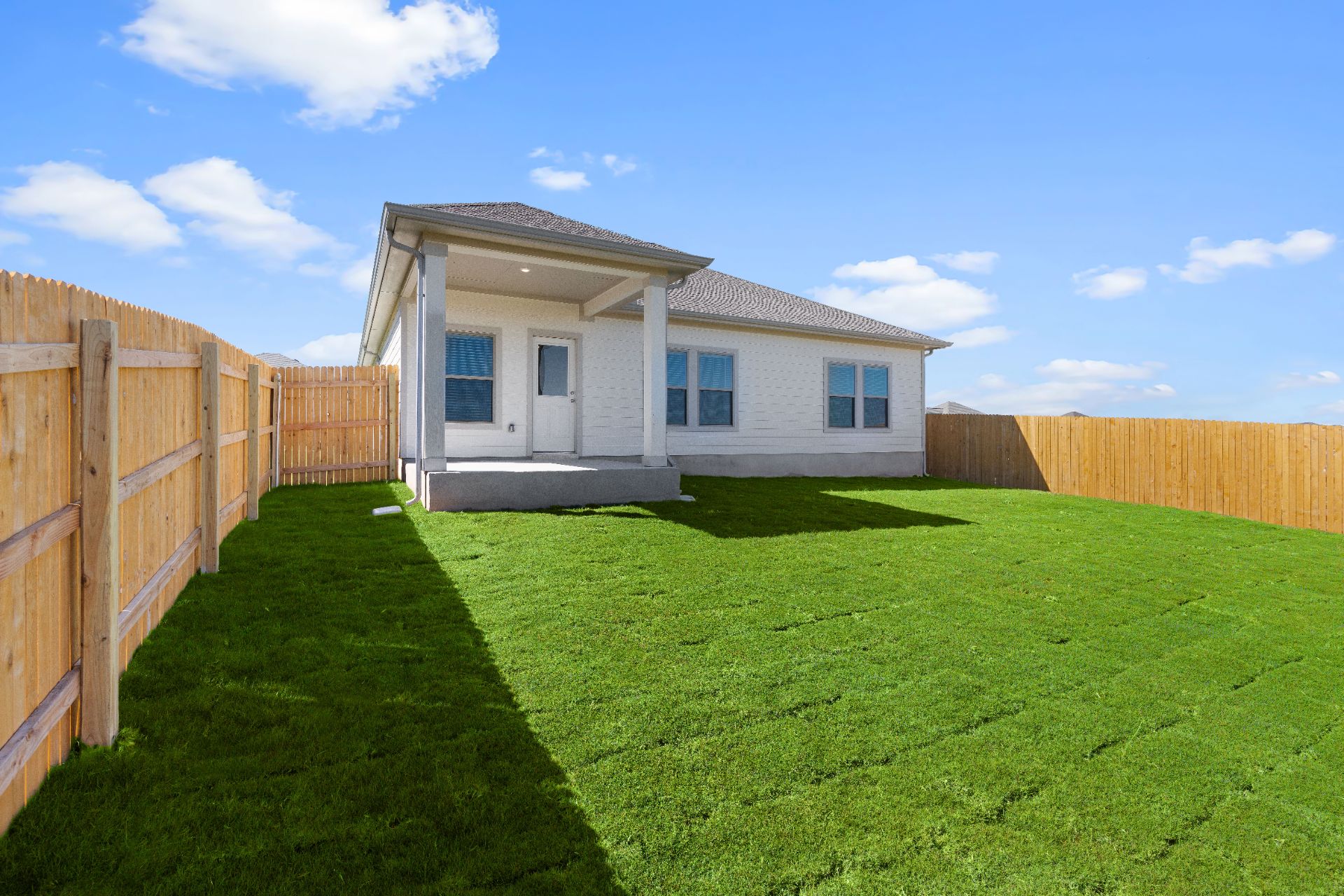 204 Sleep Hollow Jarrell, TX 76537 - Photo 22 of 24 Rear of Home and Private Backyard