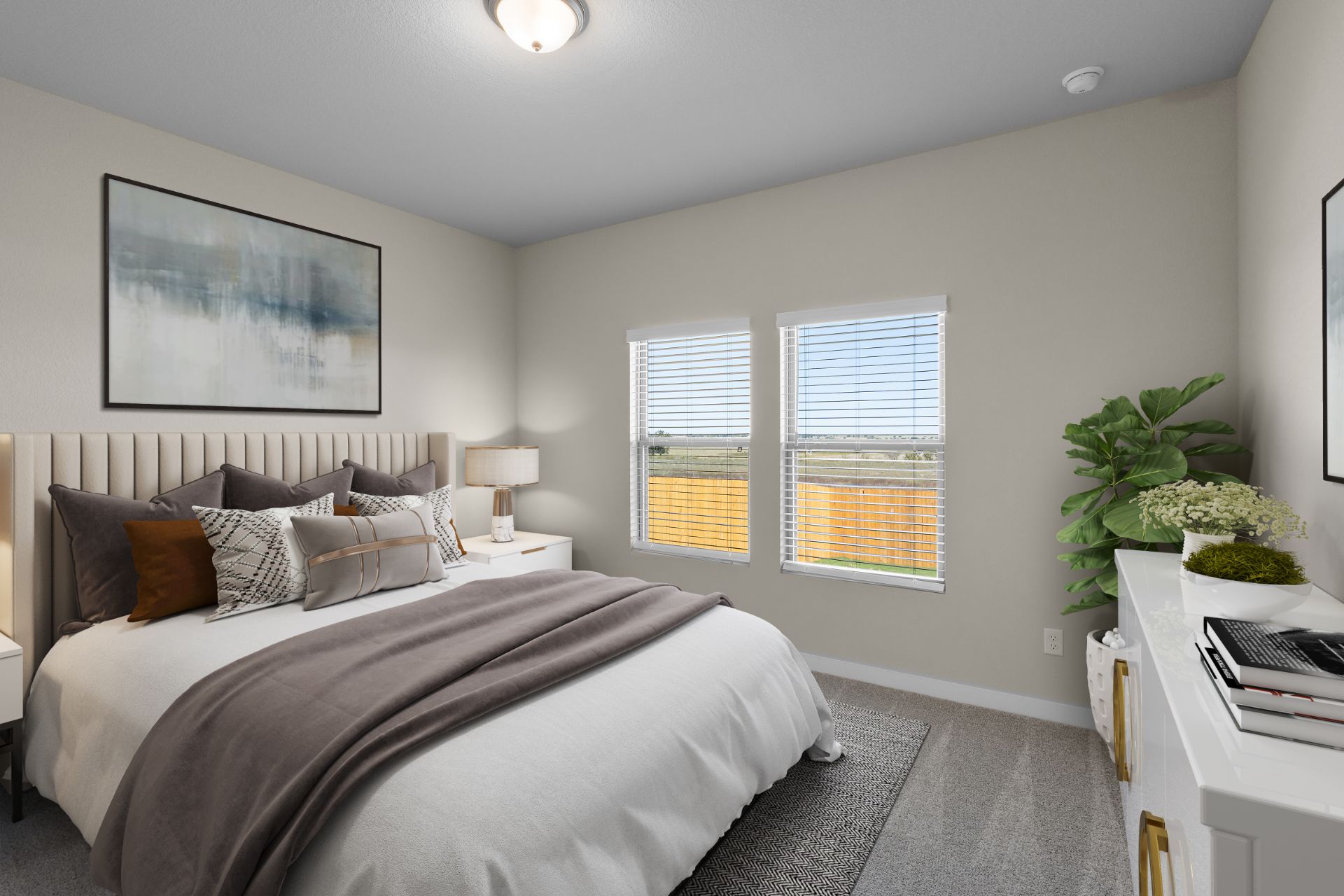 204 Sleep Hollow Jarrell, TX 76537 - Photo 7 of 24 Primary Bedroom - Virtually Staged