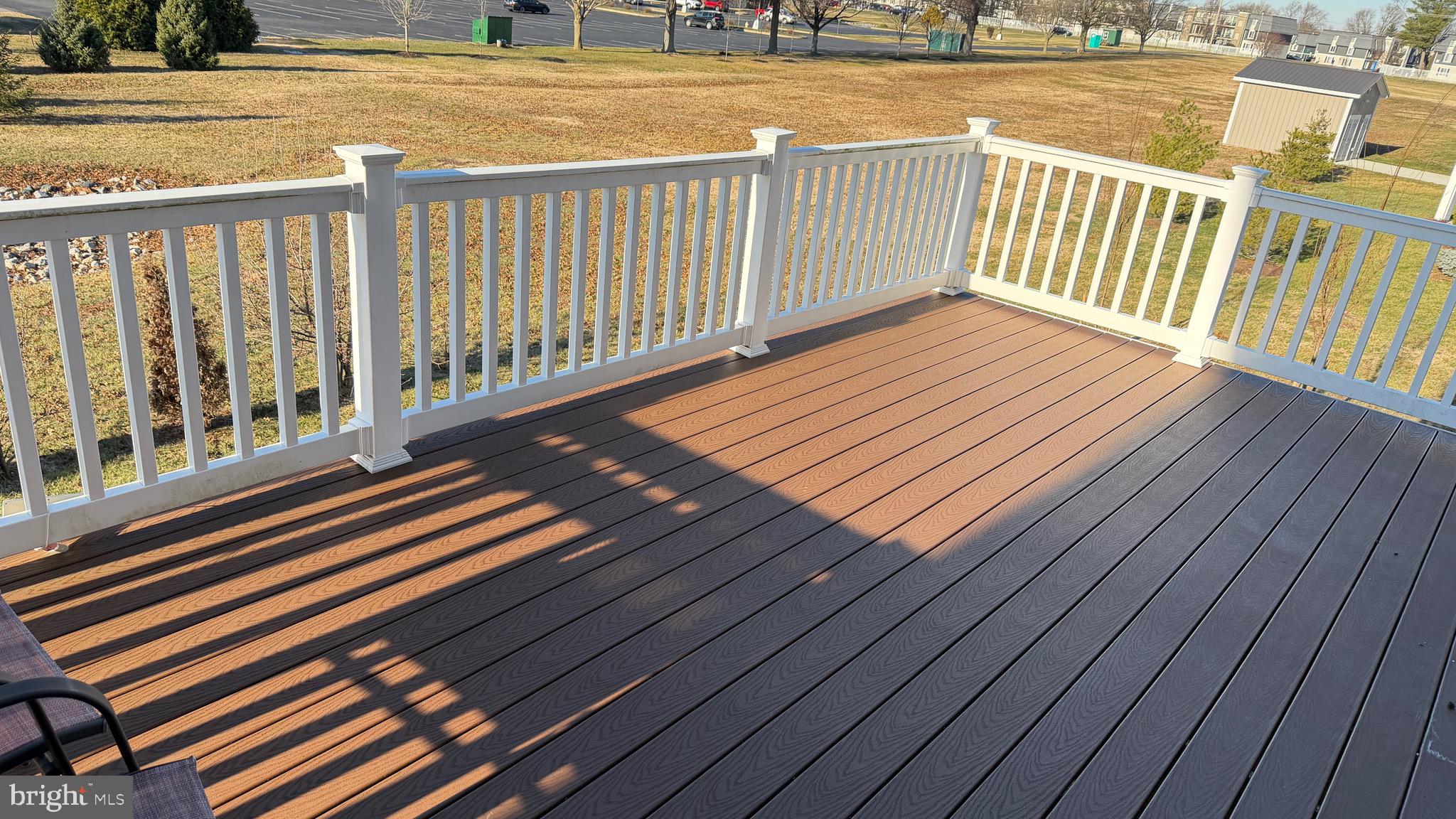 600 Judy Way Newark, DE 19713 - Photo 12 of 20 a view of a balcony with wooden floor