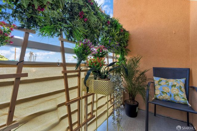 a view of outdoor seating area