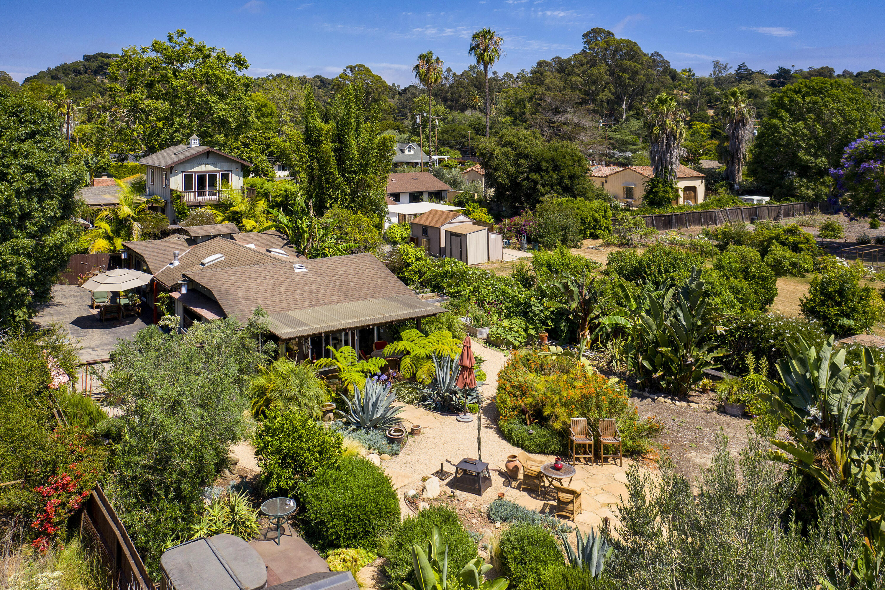 245 North Arboleda Road Santa Barbara, CA 93110 - Photo 3 of 23 Rear of Property