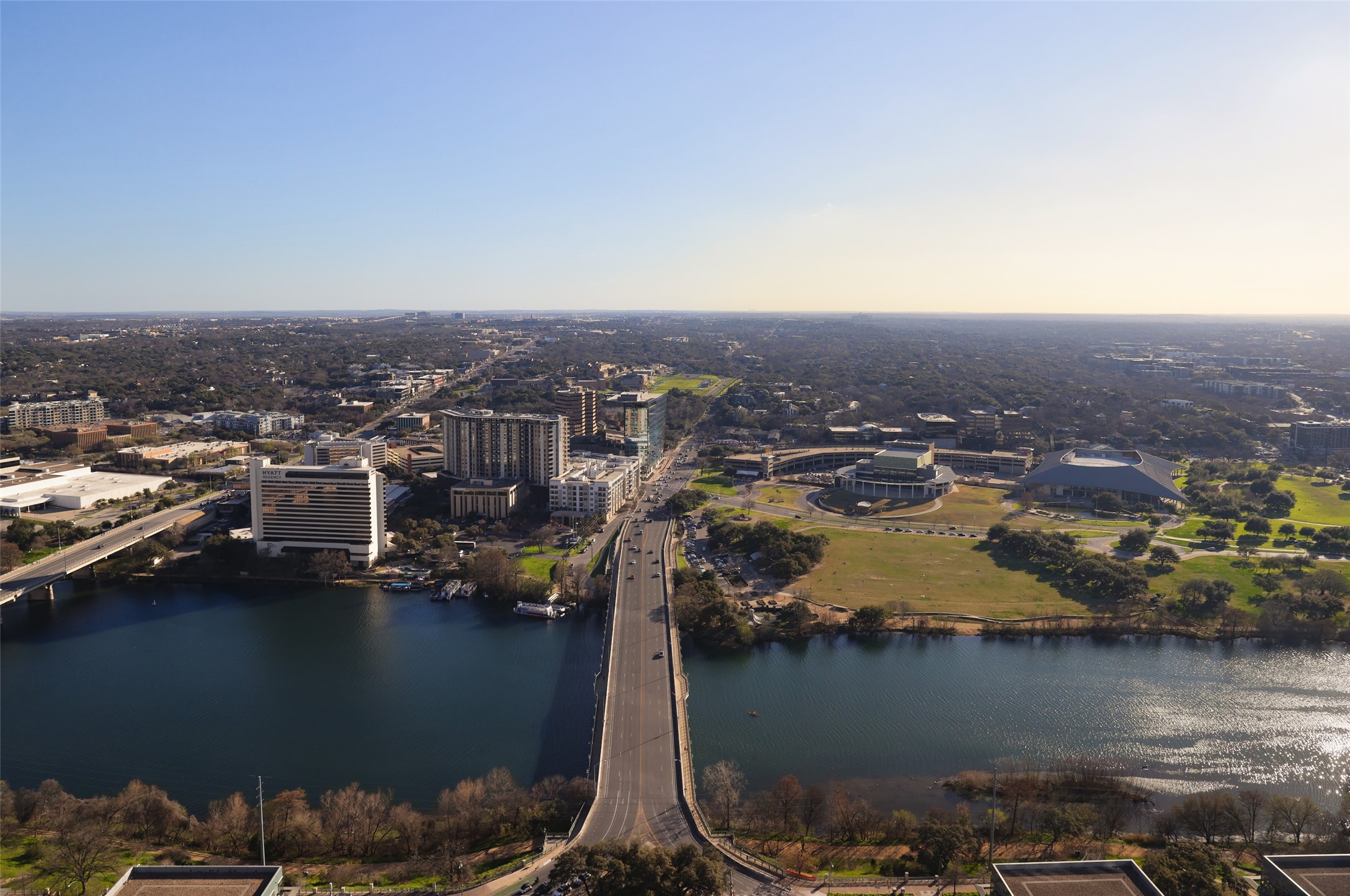 210 Lavaca Street, Unit 3601 Austin, TX 78701 - Photo 23 of 36 a view of a lake view