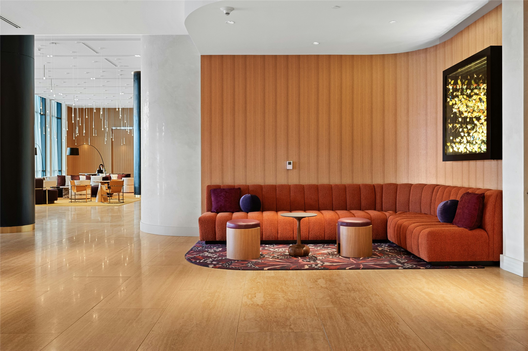 210 Lavaca Street, Unit 3601 Austin, TX 78701 - Photo 29 of 36 a living room with furniture and a couch