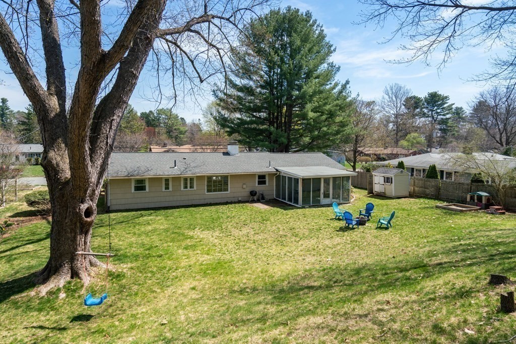 20 Edith Road Framingham, MA 01701 - Photo 5 of 5 a house view with a garden space