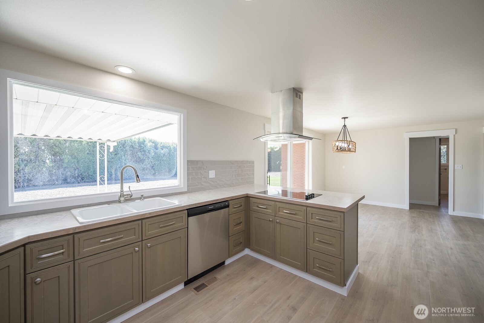 21807 Southwest 1st Road Quincy, WA 98848 - Photo 16 of 40 a kitchen with sink and window