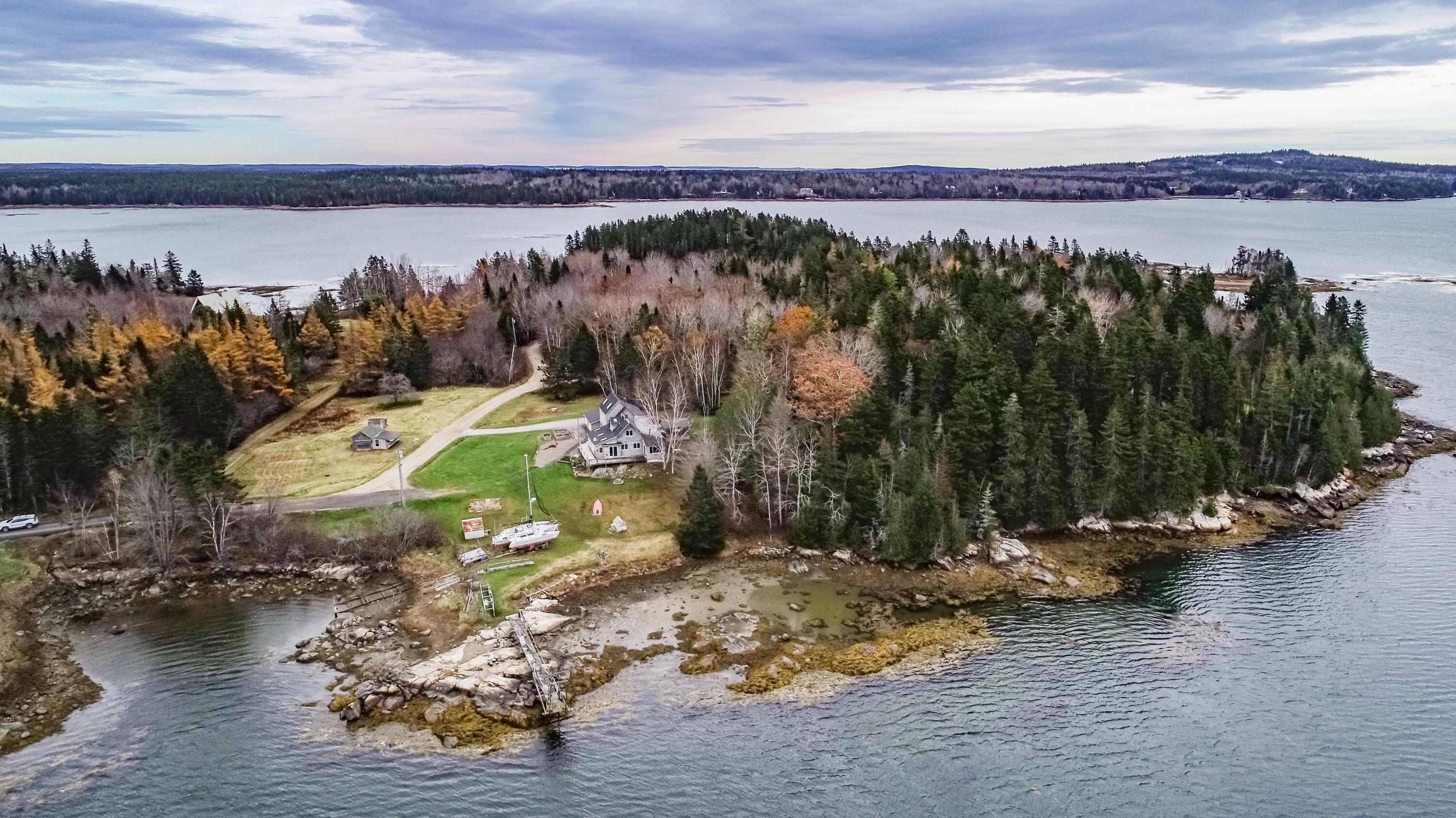 161 Goods Point Road Steuben, ME 04680 - Photo 2 of 74 161 Goods Point Road Aerials-6