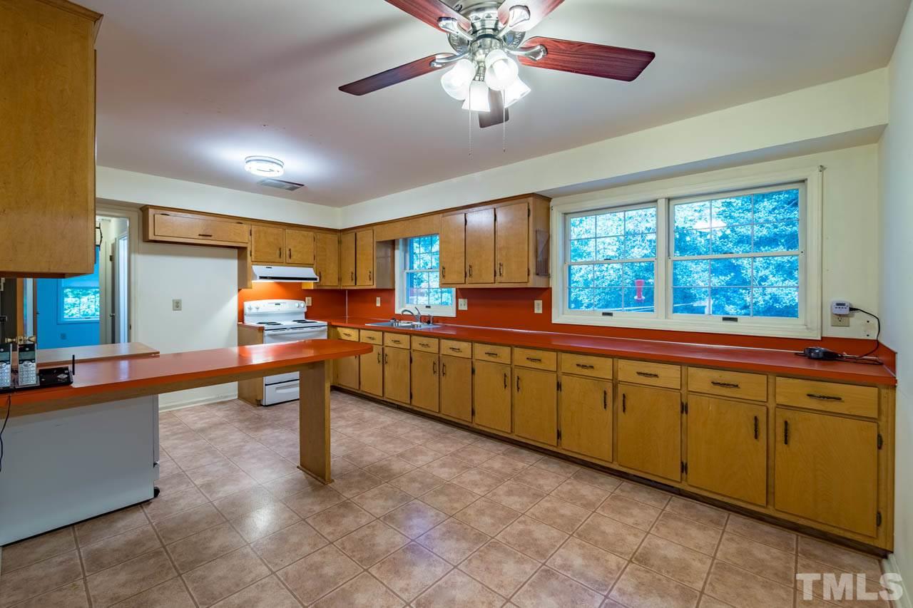 3715 Bahama Road Rougemont, NC 27572 - Photo 10 of 30 a large kitchen with lots of counter space