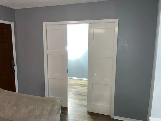 a view of a small space