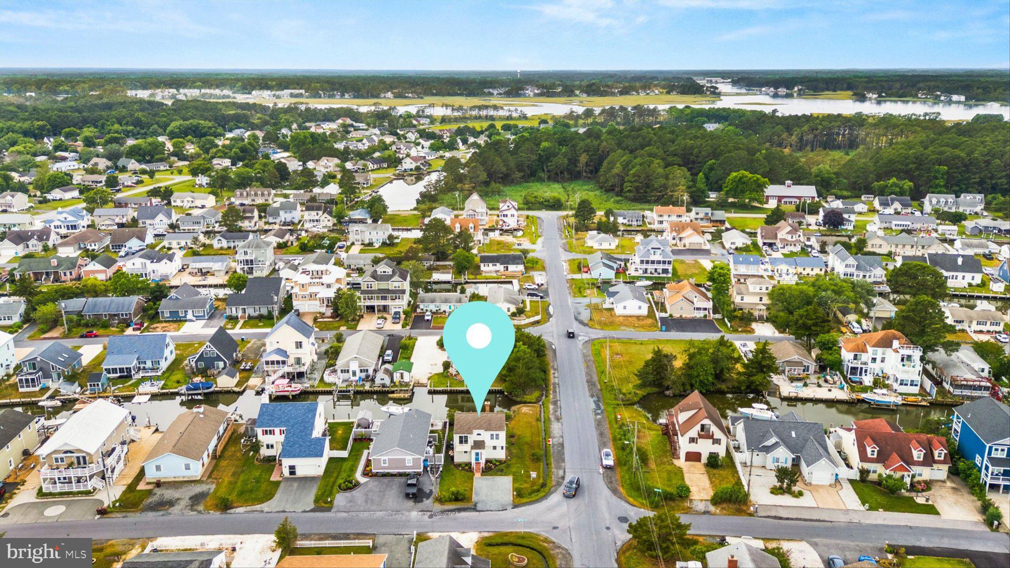 10429 Brighton Road Ocean City, MD 21842 - Photo 64 of 64 Charming neighborhood aerial view.