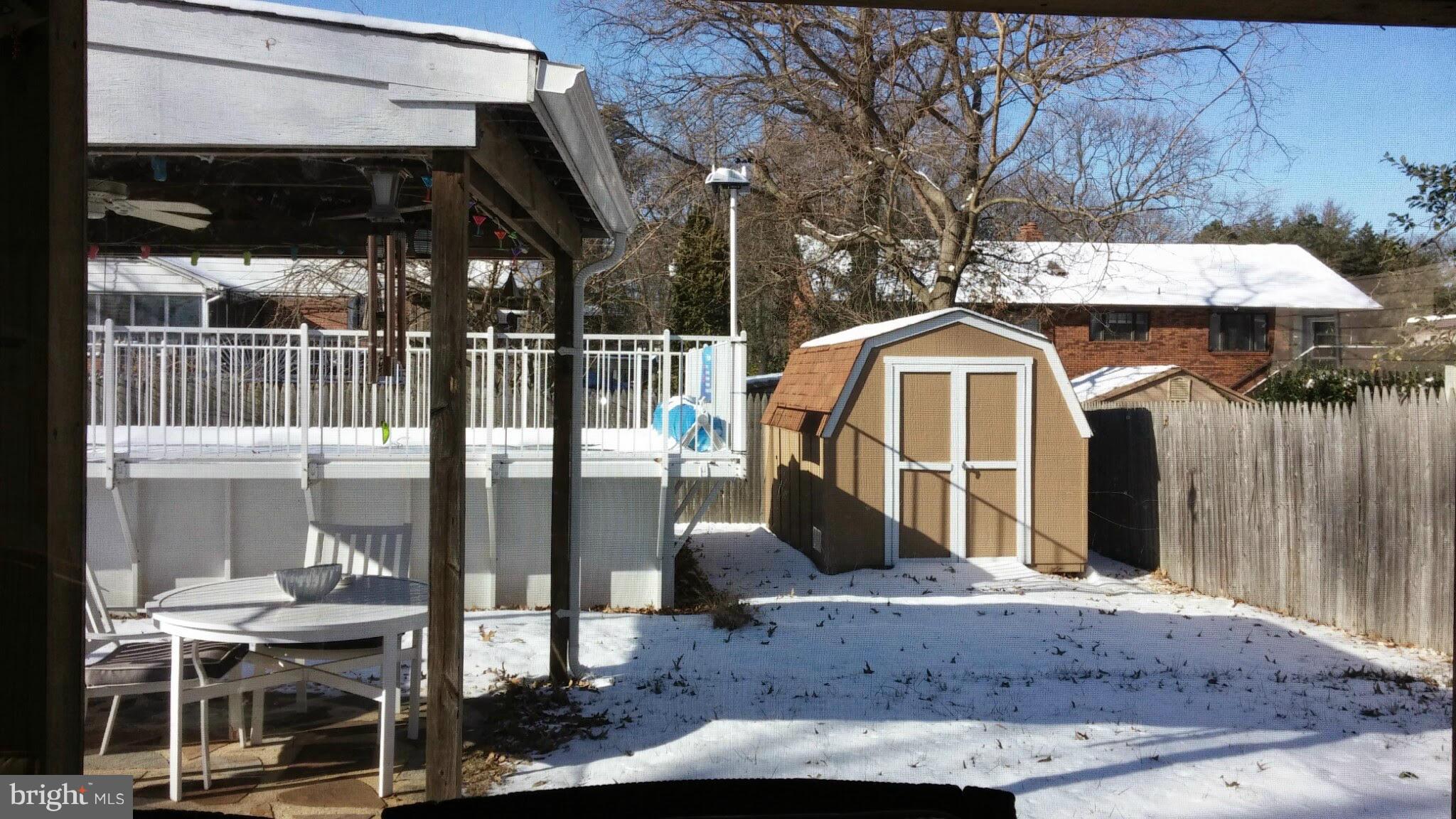 196 Pike Road Pasadena, MD 21122 - Photo 27 of 30 Shed in backyard