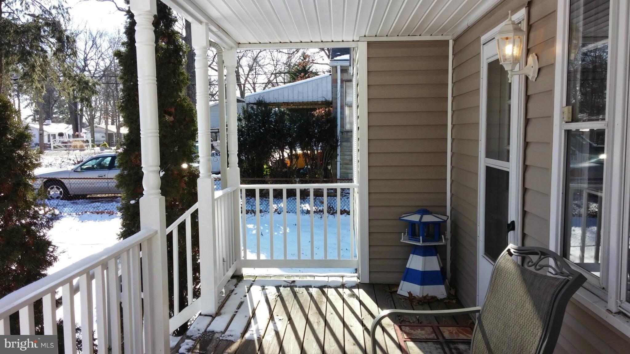 196 Pike Road Pasadena, MD 21122 - Photo 28 of 30 Front Covered Porch