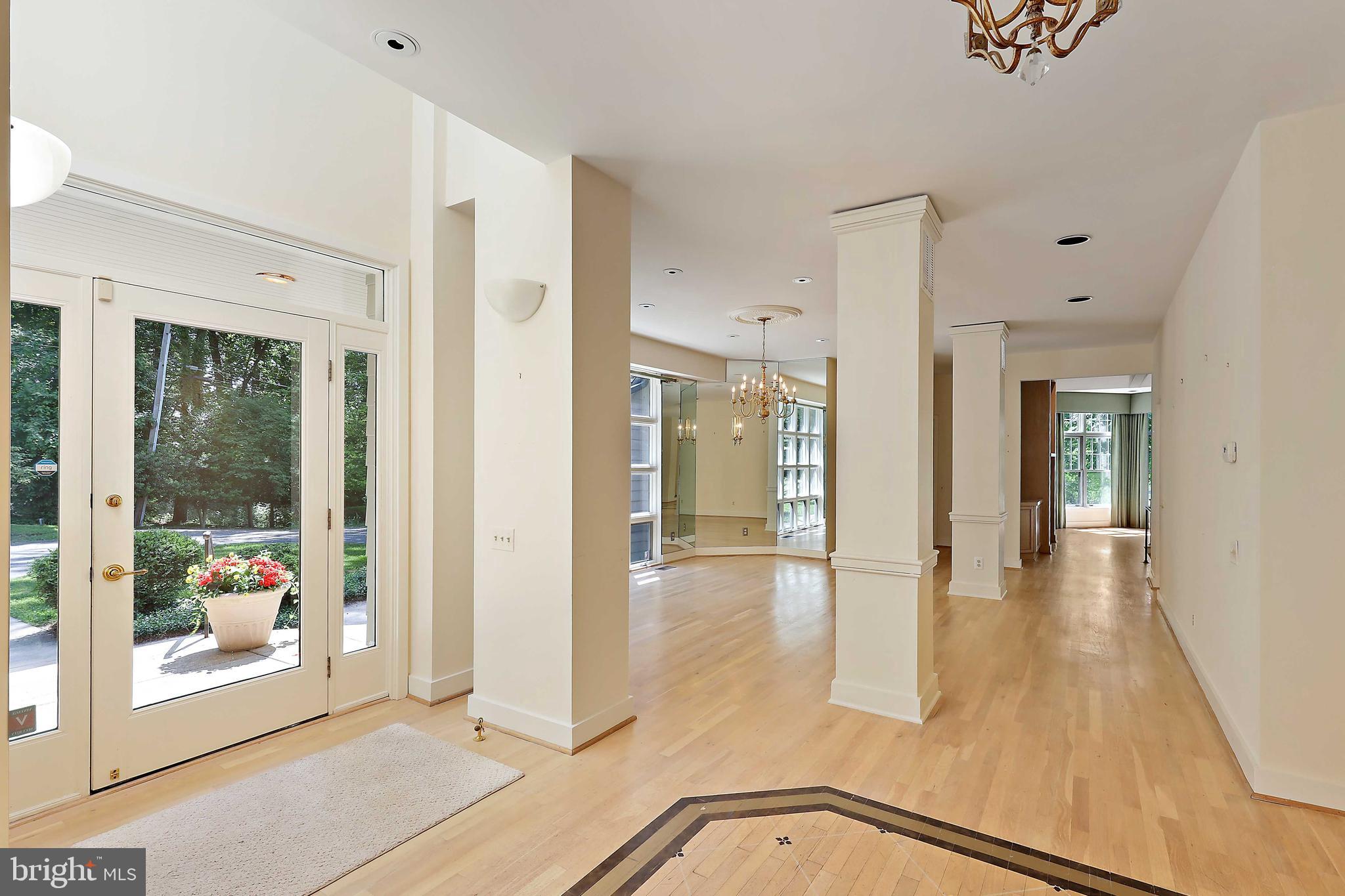 2212 Wiltonwood Road Stevenson, MD 21153 - Photo 10 of 60 views to the dining Rm, Fam, 1/2 bath & Mud room.