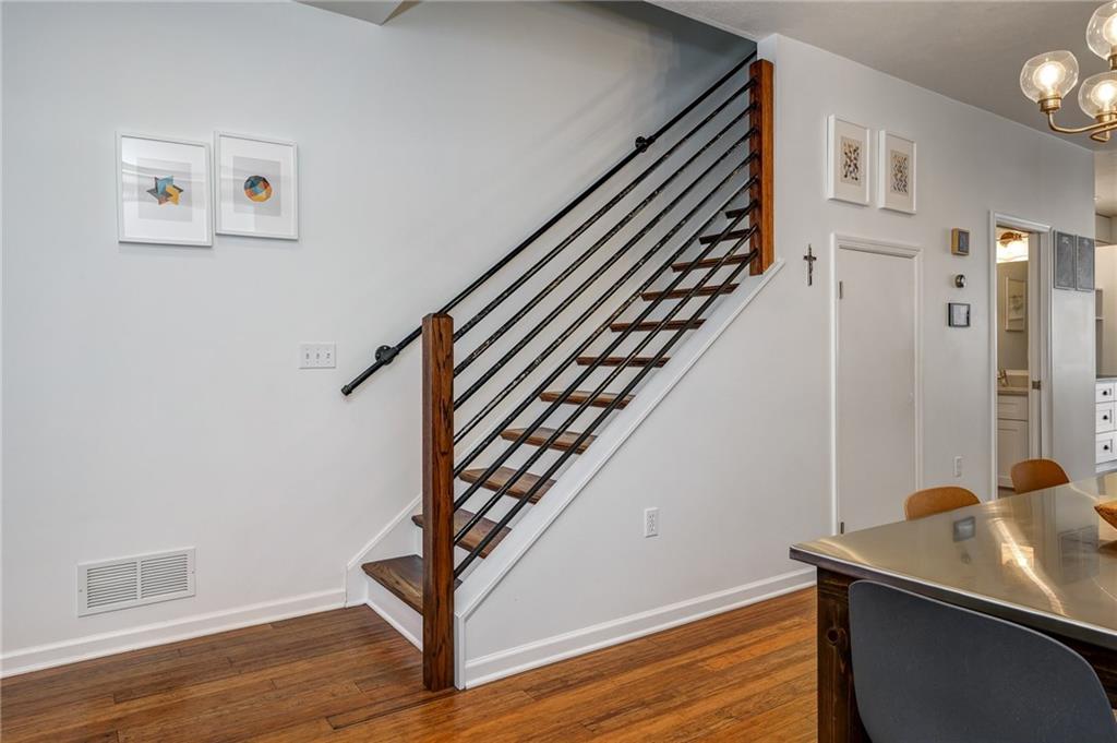 3622 Smallman Street Pittsburgh, PA 15201 - Photo 3 of 25 Custom metal railings at the interior stairwells unique, tasteful and modern!