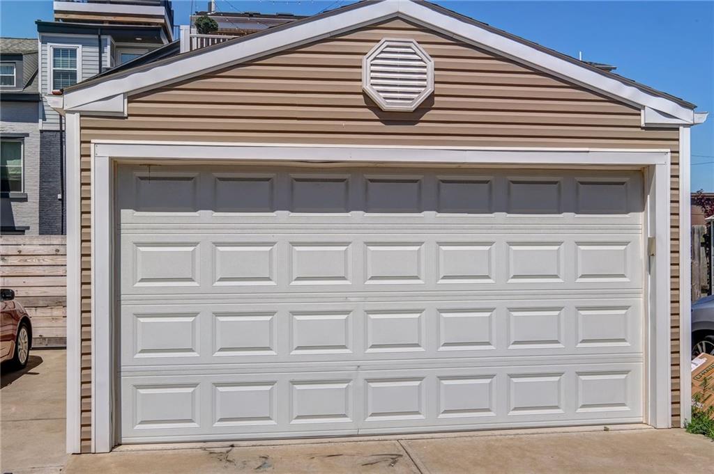 3622 Smallman Street Pittsburgh, PA 15201 - Photo 24 of 25 This home features a detached garage at the rear of the home which includes a rock climbing wall feature.