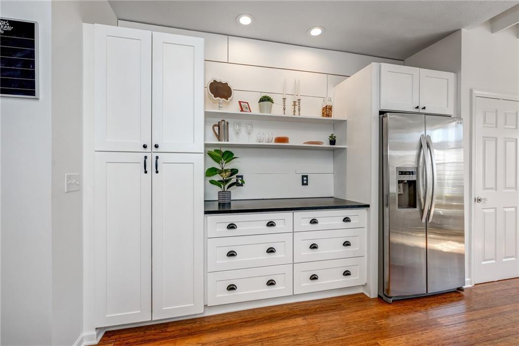 3622 Smallman Street Pittsburgh, PA 15201 - Photo 9 of 25 There is a built-in pantry with pull out shelves. This butler pantry style built-in is great for entertaining or use as a coffee bar!