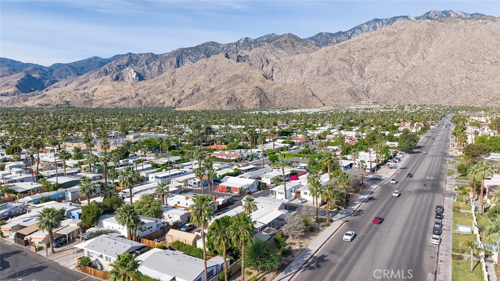 73 Alesandro Road, Unit A Palm Springs, CA 92264 - Photo 19 of 23 an aerial view of residential houses with outdoor space