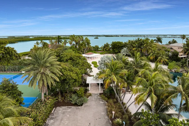 a view of a city with ocean view