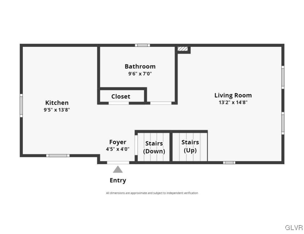 389 West Nesquehoning Street Easton, PA 18042 - Photo 42 of 44 a picture of a wall with a white wall and a refrigerator