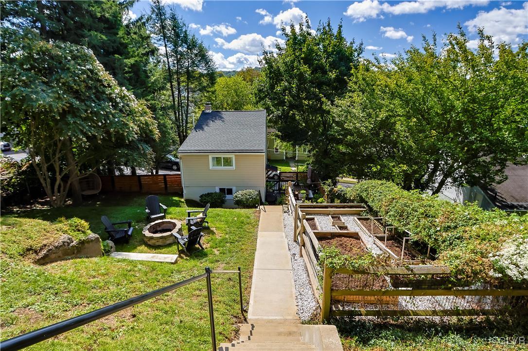 389 West Nesquehoning Street Easton, PA 18042 - Photo 8 of 44 a view of yard with small swimming pool