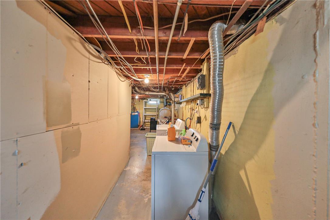 3050 Cornwall Road Bethlehem, PA 18017 - Photo 57 of 80 Functional basement laundry room with ample space for chores and storage.