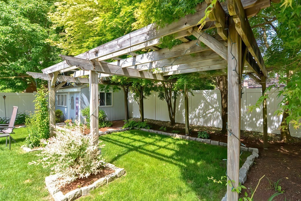 51 Albert Road Newton, MA 02466 - Photo 35 of 40 a view of a house with a yard