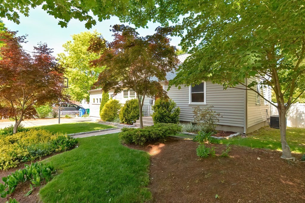 51 Albert Road Newton, MA 02466 - Photo 39 of 40 a view of a house with a yard