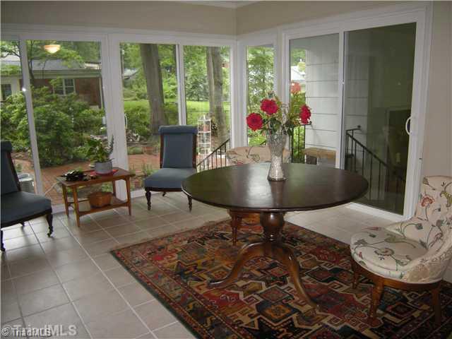 1702 Hobbs Road Greensboro, NC 27410 - Photo 5 of 16 Sunroom.