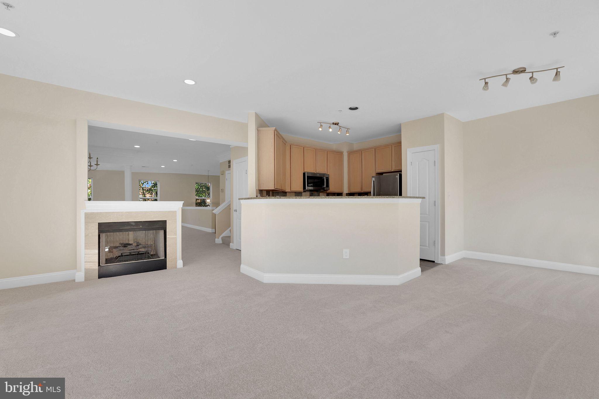 111 A Chevy Chase Street, Unit 111A Gaithersburg, MD 20878 - Photo 12 of 47 a view of a livingroom with a fireplace