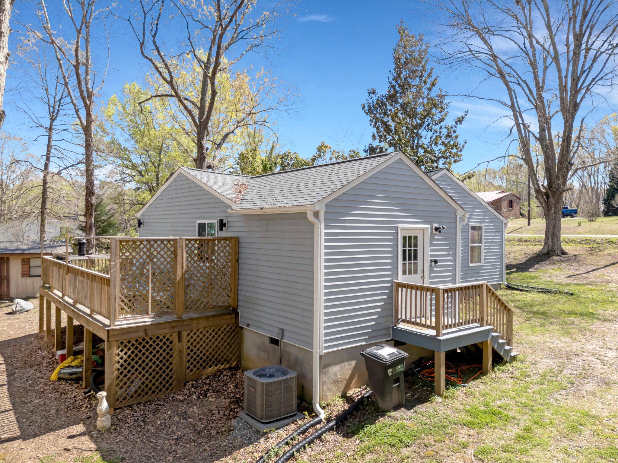 782 Mt Ararat Road Clarksville, VA 23927 - Photo 3 of 28 a view of a patio with a yard