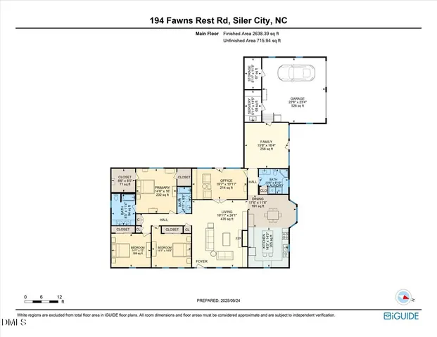 $850,000 | 194 Fawns Rest Road, Siler City, NC 27344