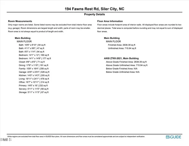 $850,000 | 194 Fawns Rest Road, Siler City, NC 27344