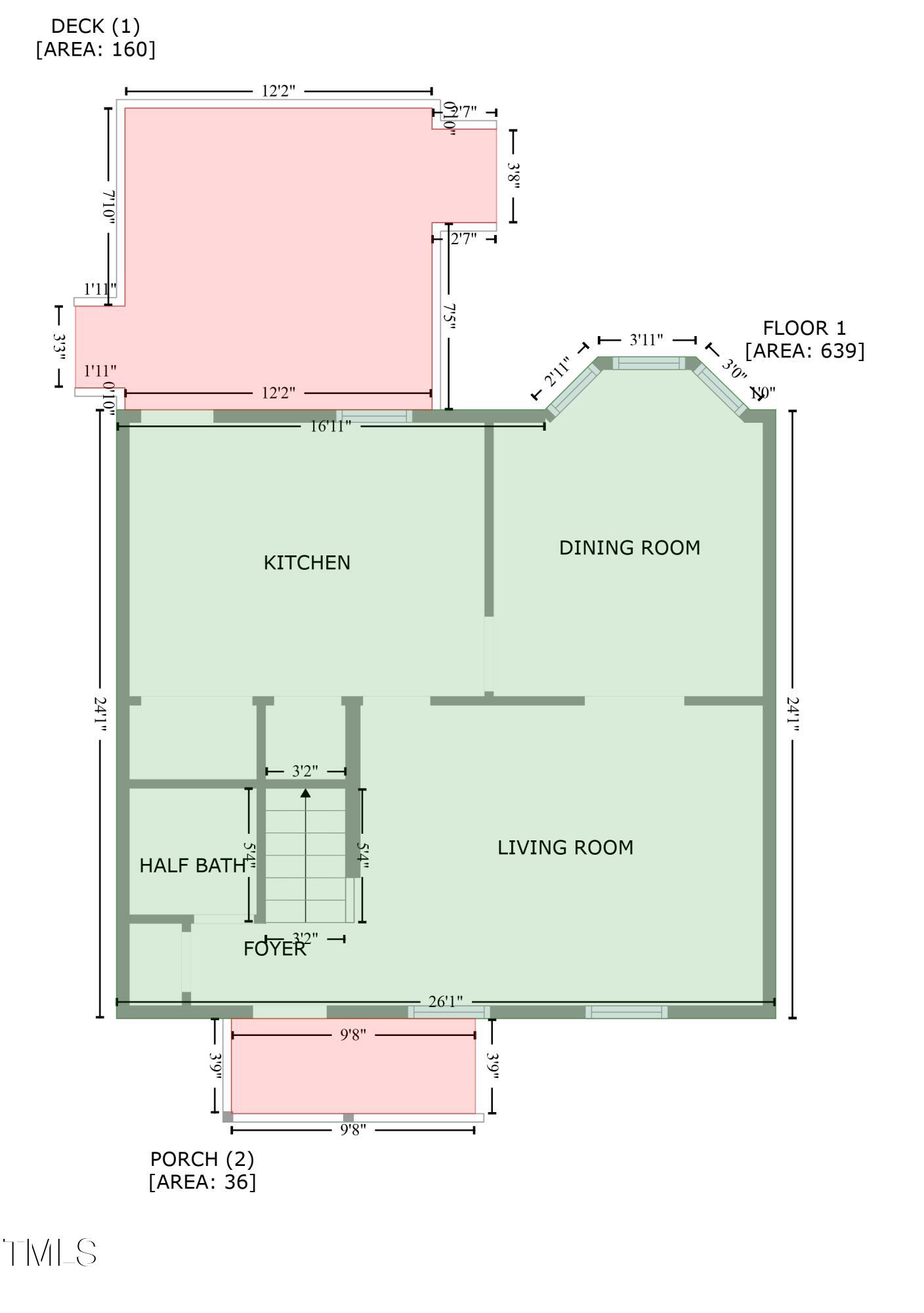 113 Fox Run Henderson, NC 27536 - Photo 38 of 44 5-1st_floor_113_fox_run_henderson